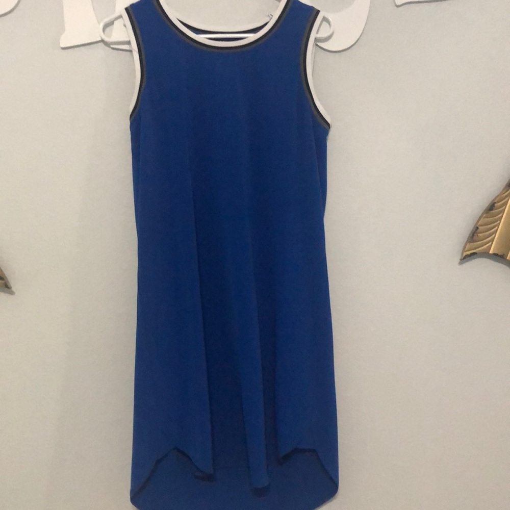 ABS blue dress